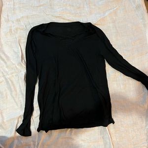 Black Long Sleeve Top